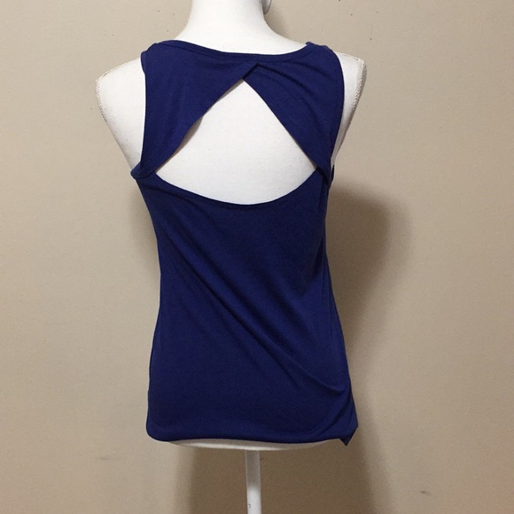 SO Women’s Blue Perfect Active Tank Top Small - Picture 3 of 6